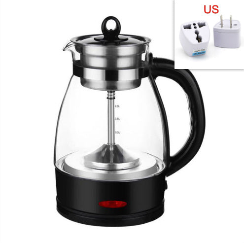 1L Automatic Steam Tea Maker Insulation Household Glass Electric Kettle