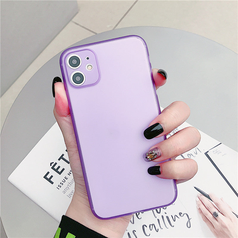 Mobile Phone Case Ultra-thin Frosted Anti-drop Protective Cover