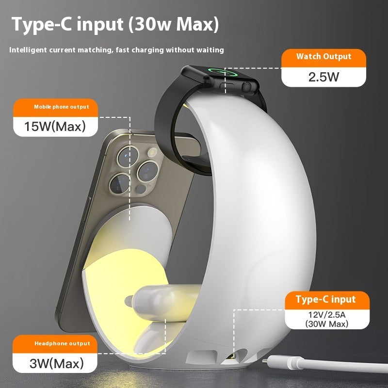 Four-in-one Wireless Magnetic Charger