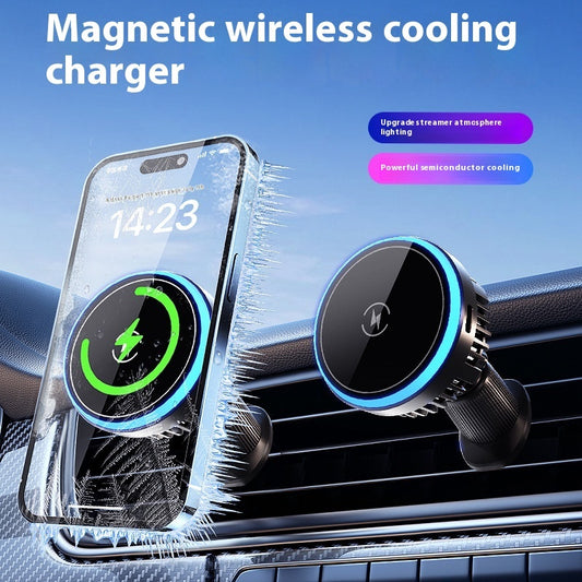 Magnetic Car Wireless Charger Navigation Rack